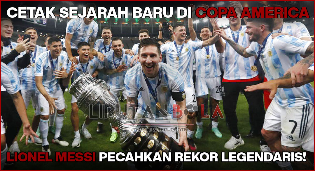 Lionel Messi Cetak Sejarah Baru di Copa America Pecahkan Rekor Legendaris!