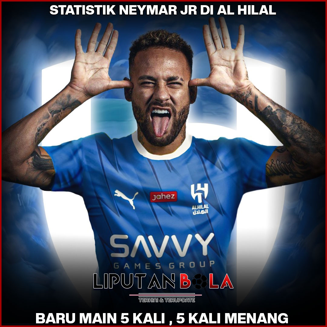 Statistik Neymar di Al Hilal: Baru Main 5 kali, 5x Juara!!