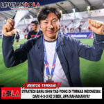 Strategi Baru Shin Tae-yong di Timnas Indonesia: Dari 4-3-3 ke 3 Bek, Apa Rahasianya?