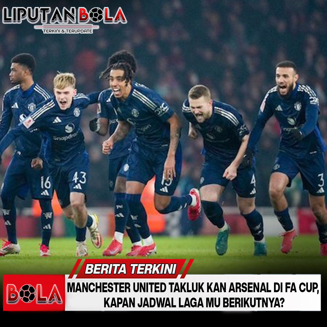 Manchester United Takluk kan Arsenal di FA Cup, Kapan Jadwal Laga MU Berikutnya?