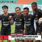 Dewa United Rekrut Cassio Scheid Jelang Piala Presiden 2025