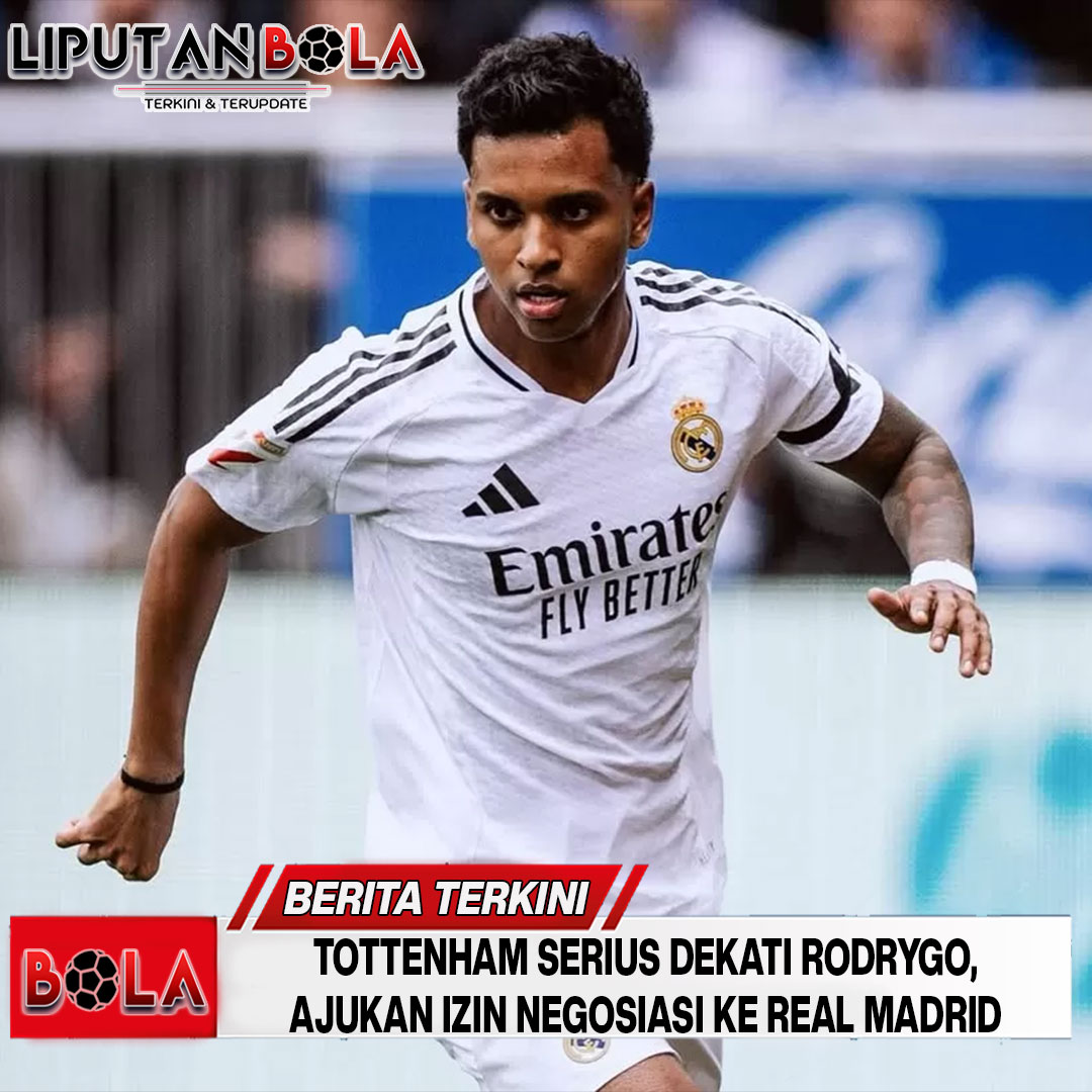 Tottenham Serius Dekati Rodrygo, Ajukan Izin Negosiasi ke Real Madrid
