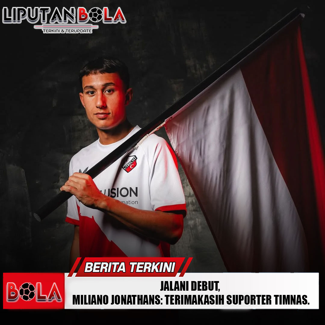 Jalani Debut, Miliano Jonathans: Terimakasih Suporter Timnas.