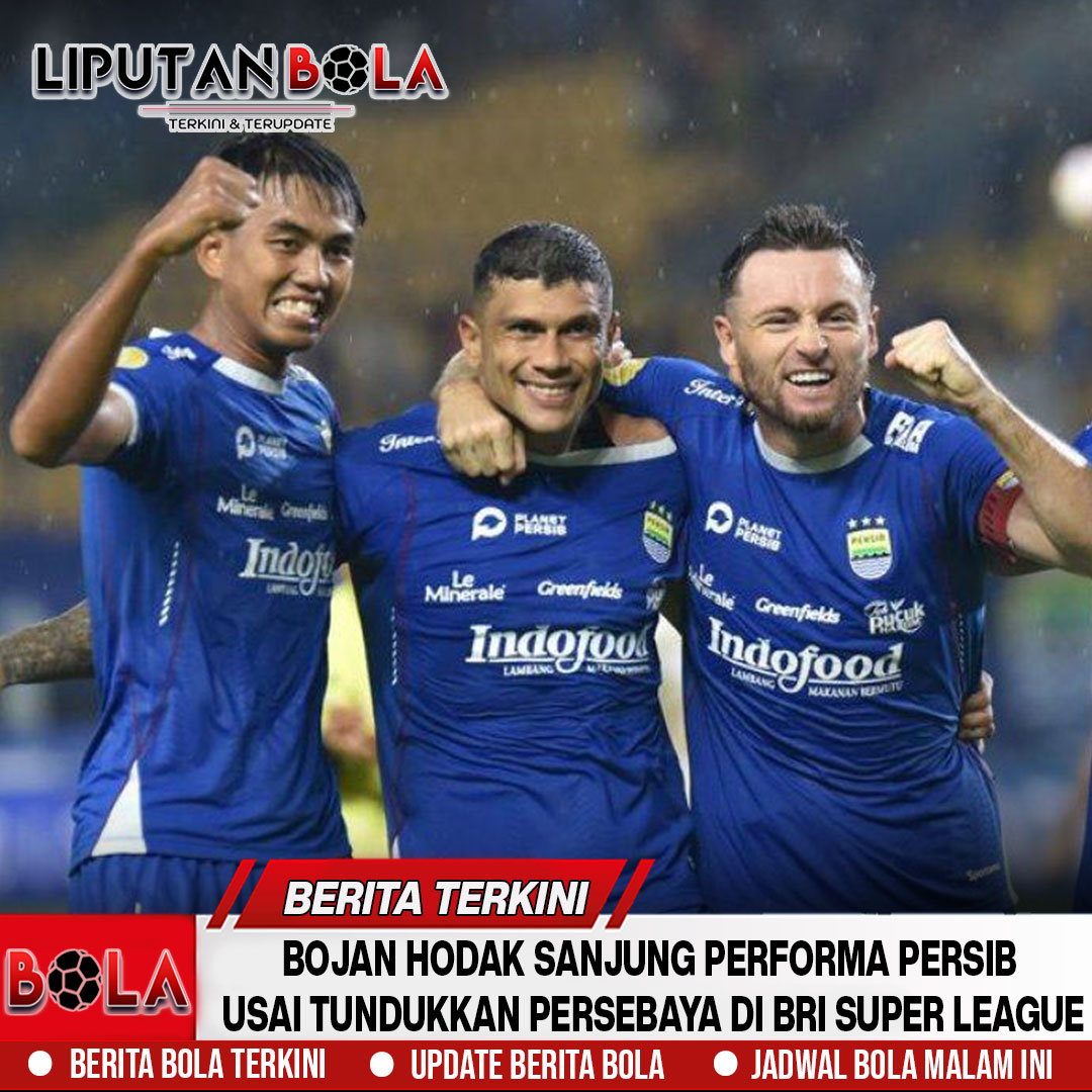 Bojan Hodak Sanjung Performa Persib Usai Tundukkan Persebaya di BRI Super League