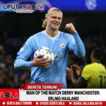 Man of the Match Derby Manchester: Erling Haaland