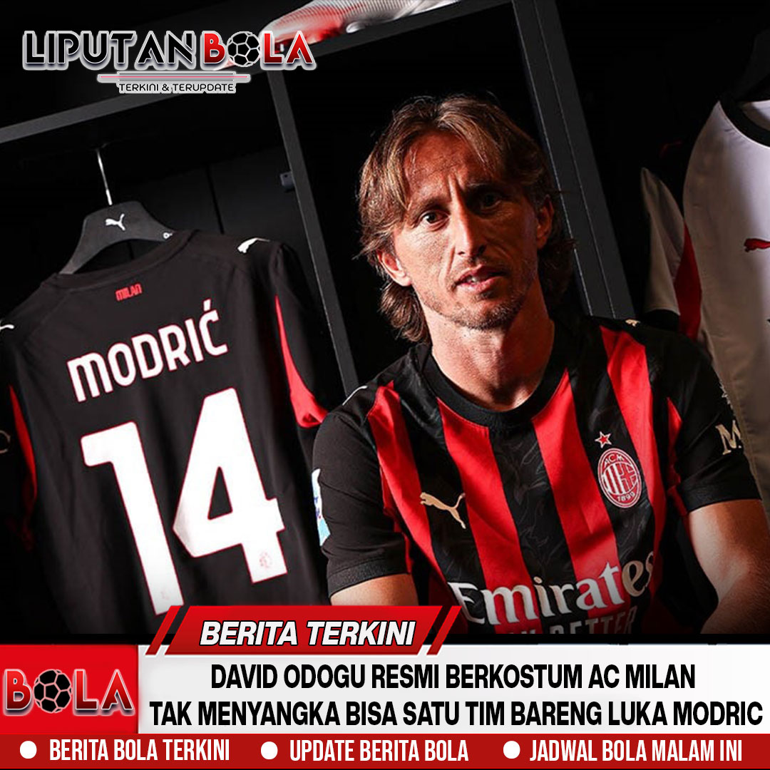 David Odogu Resmi Berkostum AC Milan, Tak Menyangka Bisa Satu Tim Bareng Luka Modric