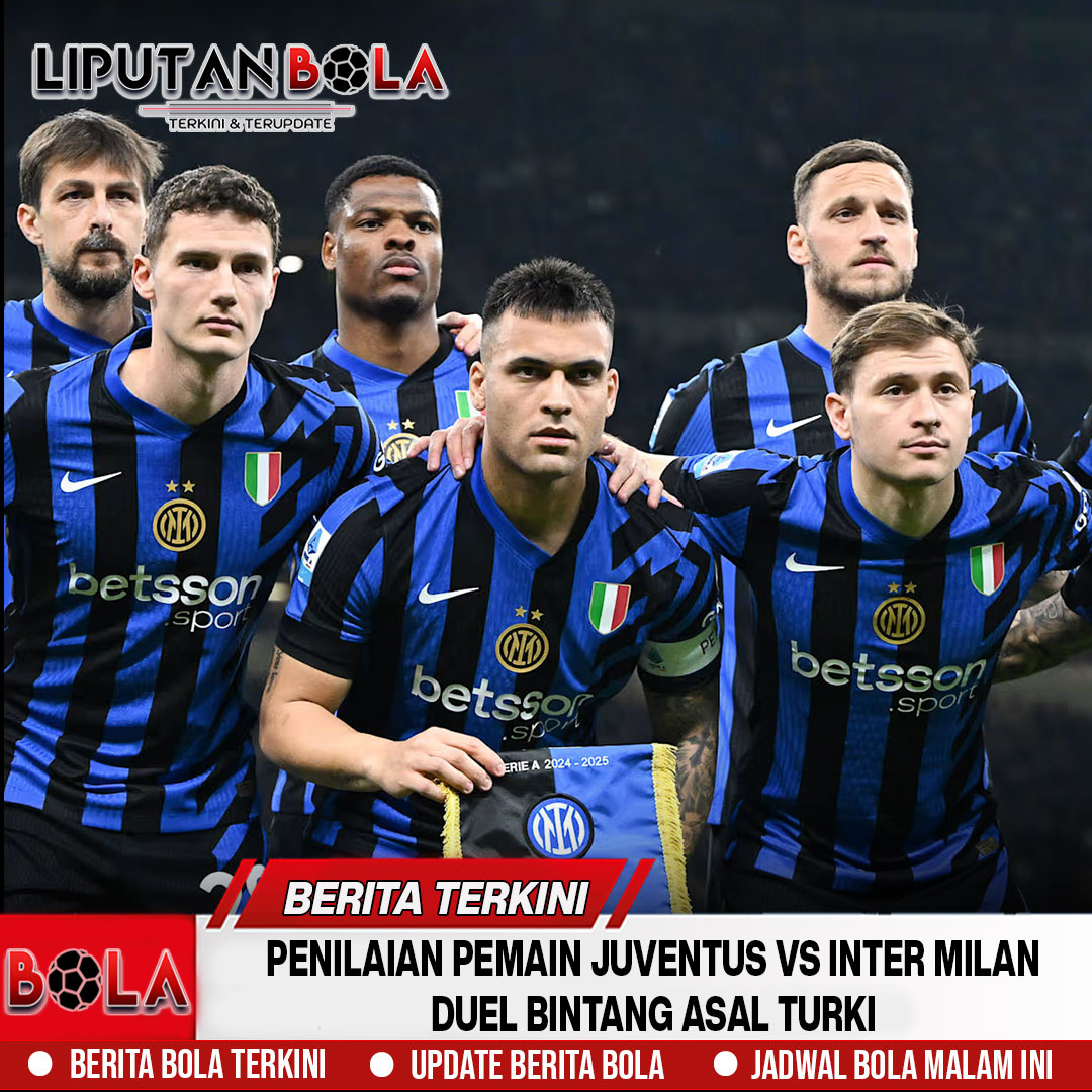 Penilaian Pemain Juventus vs Inter Milan: Duel Bintang Asal Turki