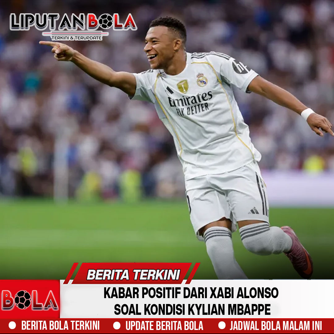 Kabar Positif dari Xabi Alonso soal Kondisi Kylian Mbappe