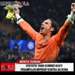 Statistik Yann Sommer Bukti Penampilan Impresif Kontra AS Roma