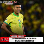 Casemiro Jadi Man of the Match di Laga Brasil vs Senegal