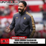 Ruben Amorim Tegaskan MU Masih Perlu Banyak Perbaikan