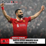 Saatnya Rotasi! Mohamed Salah Perlu Rehat dari Starting XI