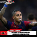 Raphinha Paling Menonjol di Laga Barcelona vs Osasuna