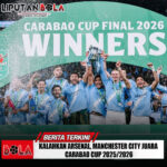 Kalahkan Arsenal, Manchester City Juara Carabao Cup 2025/2026