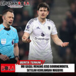 MU Gagal Menang Atas Bournemouth, Setelah Kehilangan Maguire