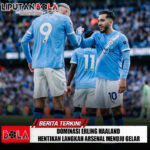 Dominasi Erling Haaland Hentikan Langkah Arsenal Menuju Gelar